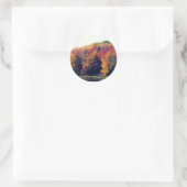 Sticker Rond Fall Folift Pond Nature (Sac)