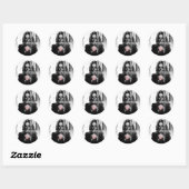 Sticker Rond Falln Death (Feuille)
