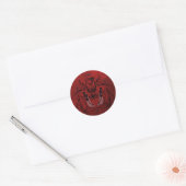 Sticker Rond Falln Memento Mori (Enveloppe)