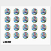 Sticker Rond Falln Spring Time Fairy (Feuille)