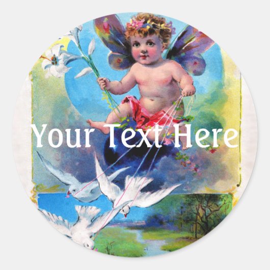 Sticker Rond Falln Spring Time Fairy (Devant)