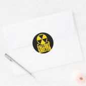 Sticker Rond Fallout_Shelter (Enveloppe)