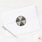Sticker Rond Fallout Shelter-cl-dist (Enveloppe)