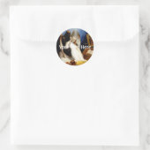 Sticker Rond Fallu l'ange de la mort (Sac)