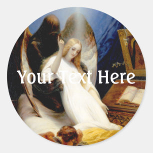 Sticker Rond Fallu l'ange de la mort