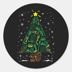 Sticker Rond Famille d'instruments Nd en marche Noël T