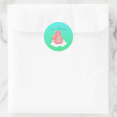 Sticker Rond Famille d'ours (Sac)