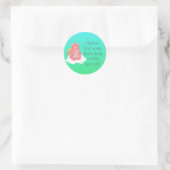 Sticker Rond Famille d'ours (Sac)