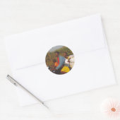 Sticker Rond Famille nigériane (Enveloppe)