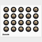 Sticker Rond Famille S (Feuille)