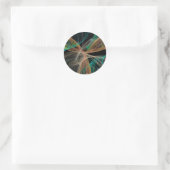 Sticker Rond Fantaisie spatiale (Sac)