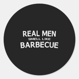 Sticker Rond Fantastique Barbecue Grilling Chemise Cadeau Vérit