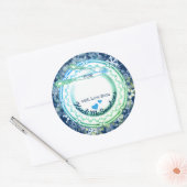 Sticker Rond Fantastique ustensiles Noël de la cuisine de (Enveloppe)