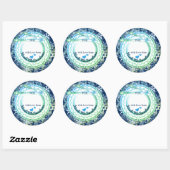 Sticker Rond Fantastique ustensiles Noël de la cuisine de (Feuille)