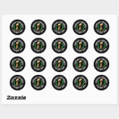 Sticker Rond Fantasy Football Champion (Feuille)