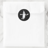 Sticker Rond Fantôme (Sac)