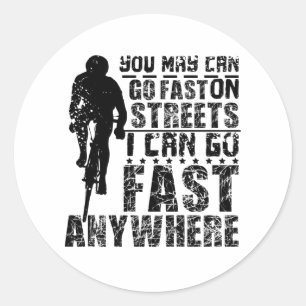 Sticker Rond Fast Grax Bike