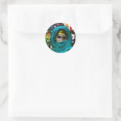 Sticker Rond Fatima par Michael Moffa (Sac)