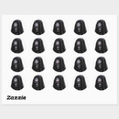 Sticker Rond Faucheuse (Feuille)