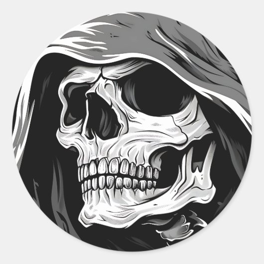 Sticker Rond Faucheuse (Devant)