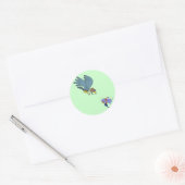 Sticker Rond Faucon aux lunettes (Enveloppe)