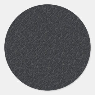 Sticker Rond Faux cuir