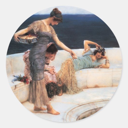 Sticker Rond Favoris Argent (Devant)