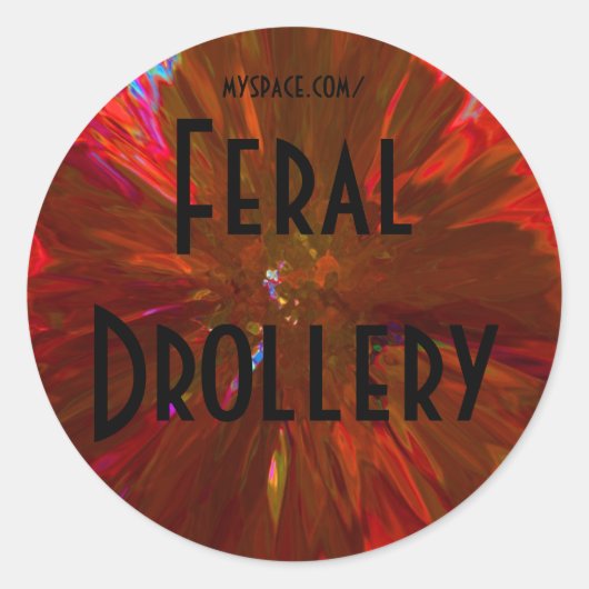 Sticker Rond fdslamanderegg (Devant)