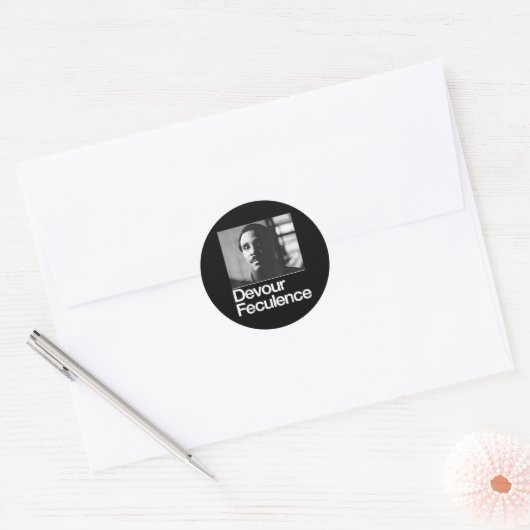 Sticker Rond Féculence Devour (Enveloppe)