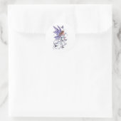 Sticker Rond Fée (Sac)