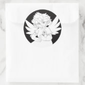 Sticker Rond Fée (Sac)