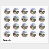 Sticker Rond Fée Astrale (Feuille)