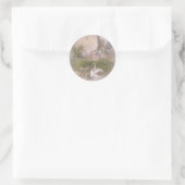 Sticker Rond Fée et cygne (Sac)