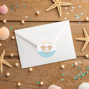 Sticker Rond Fée Fairy Fairy Fairy Fairy Fairy Faid Anniversair