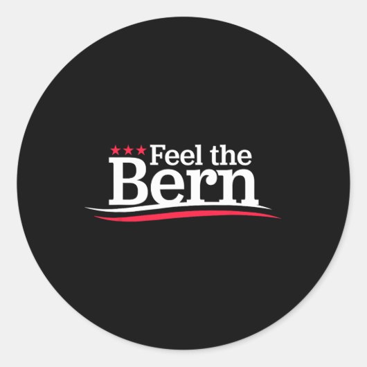 Sticker Rond Fee The Bern - Logo de la campagne Signer Pas Moi  (Devant)