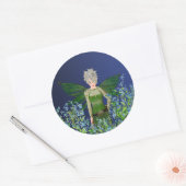 Sticker Rond Fée verte - Oubliez-Moi-Pas-Ne-Pas (Enveloppe)