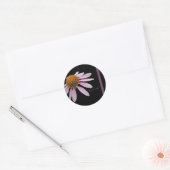 Sticker Rond Félicitations pour les débuts du Flower (Enveloppe)