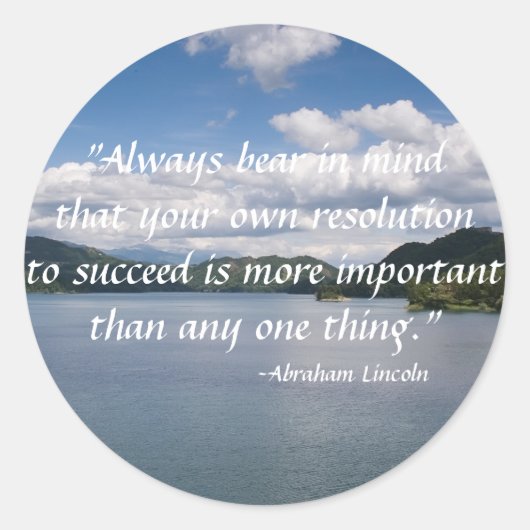 Sticker Rond Félicitations pour votre promotion (Devant)