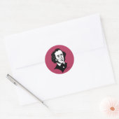 Sticker Rond Felix Mendelssohn Bartholdy (Enveloppe)