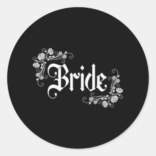 Sticker Rond Femme de femme de ménage Allons les filles 2024 Ba