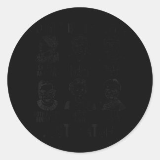 Sticker Rond Femmes du monde Ally forte Journée des femmes Femi