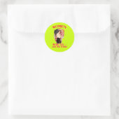 Sticker Rond FEMMES - Nous sommes 52% et nous votons ! (Sac)