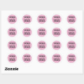 Sticker Rond femmes soutenant les femmes (Feuille)