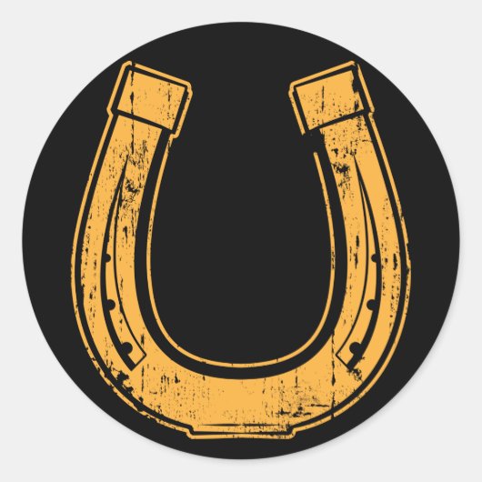 Sticker Rond fer à cheval2 (Devant)