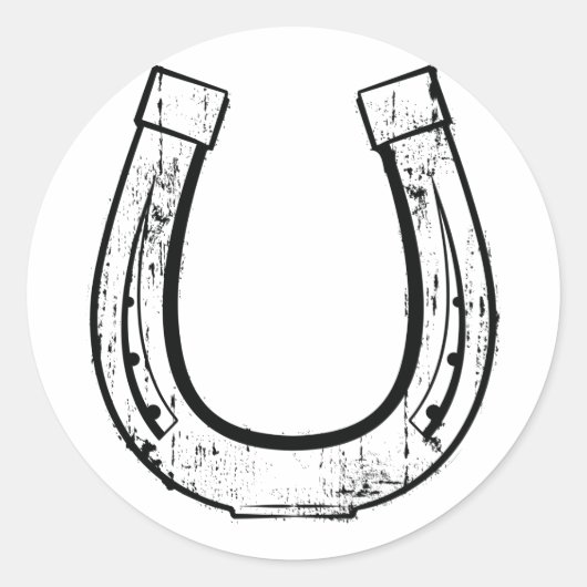 Sticker Rond fer à cheval3 (Devant)