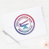 Sticker Rond Fer Sharpens (Enveloppe)
