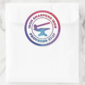 Sticker Rond Fer Sharpens (Sac)