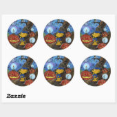 Sticker Rond Ferald (Feuille)
