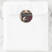 Sticker Rond Ferme (Sac)