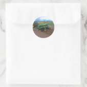Sticker Rond Ferme (Sac)